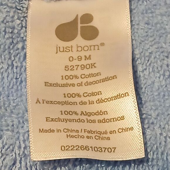 Bundle Of 2 Baby Bath Robes 0-9Months - Picture 12 of 12